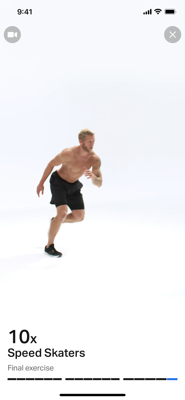 Interval - last exercise